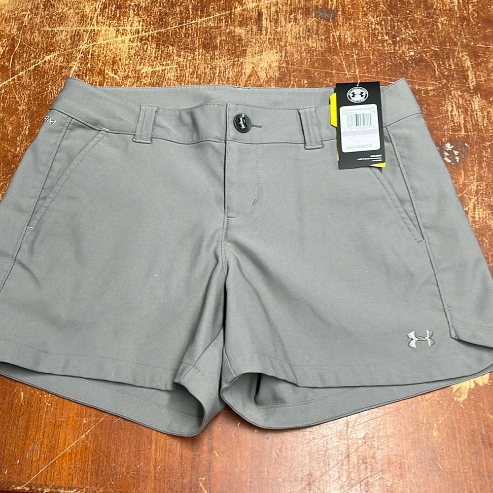 Under Armour Women's Athletic Shorts in Gray